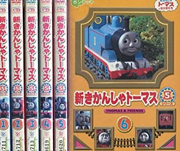 【中古】(非常に良い)新きかんしゃトーマス シリーズ5 [レンタル落ち] (全6巻) [マーケットプレイス DVDセット商品]