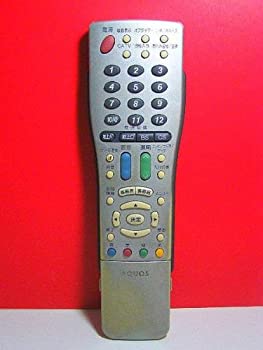 【中古】(非常に良い)シャープ テレビリモコン GA366WJSA｜IINEX
