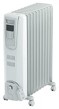 【中古】DeLonghi オイルヒーター デジタルラディアント サーマルカットフィン10枚 【4~10畳用】 KHD411015-LG