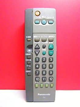 【中古】(人並み外れたに好いたらしい)パナソニック テレビ受像機遠隔操作 TNQE156