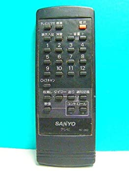 【中古】サンヨー テレビリモコン RC-282