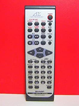 【中古】シャープ オーディオリモコン RRMCG0343AWSA