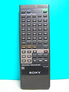 【中古】(人並み外れたに好いたらしい)ソニー オーディオ遠隔操作 RM-D3M