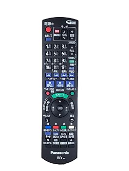 【中古】(人並み外れたに好いたらしい)Panasonic ブルーレイディスクレコーダー用遠隔操作 N2QAYB000919