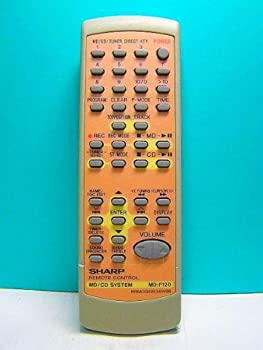 【中古】せつ然たる オーディオ遠隔操作 MD-F120 RRMCG0253AWSB