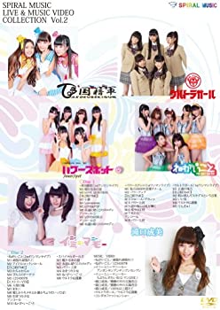 【中古】(非常に良い)SPIRAL MUSIC LIVE & MUSIC VIDEO COLLECTION Vol.2 [DVD]