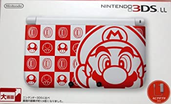 【中古】【限定品】ニンテンドー ３ＤＳ ＬＬ マリオホワイト｜IINEX