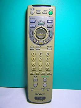 【中古】(人並み外れたに好いたらしい)ソニー テレビ受像機遠隔操作 RM-J250