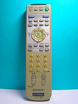 【中古】(人並み外れたに好いたらしい)ソニー ビデオテレビリモコン RM-J227