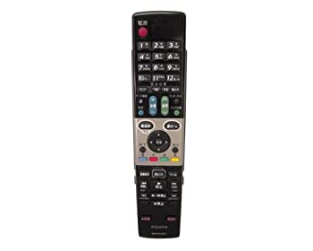 【中古】シャープ LCDTVリモコン GA863WJSA