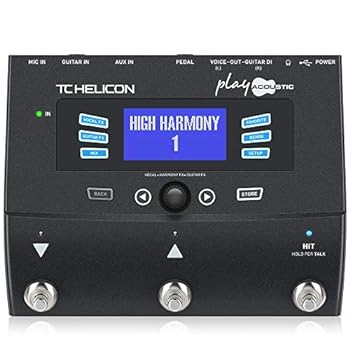 【中古】TC HELICON エレアコ・ギター用エフェクト付きボーカルエフェクター PLAY ACOUSTIC【国内正規品】