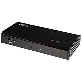 【中古】(非常に良い)ラトックシステム 高速切替4入力1出力HDMIセレクター REX-HDSW41
