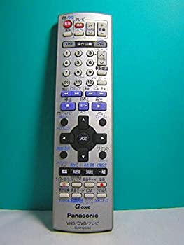 【中古】パナソニック VHS ヴィデオディスク遠隔操作 EUR7720X80