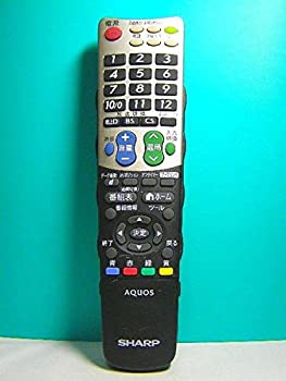 【中古】(非常に良い)シャープ テレビリモコン GB031WJSA