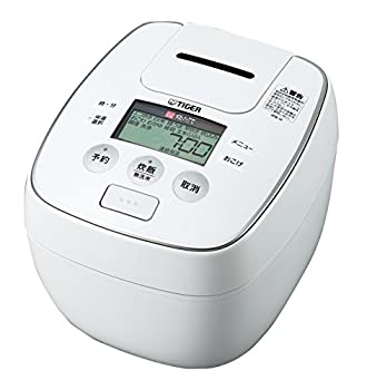 【中古】(非常に良い)タイガー 炊飯器 圧力IH 「炊きたて」 5.5合 ホワイト JPB-H100-W｜IINEX 22,748円
