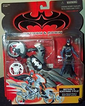 【中古】Batman & Robin Batgirl's Icestrike Cycle Action Figure|IINEX