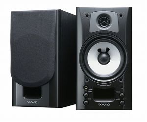 【中古】ONKYO WAVIO アンプリファイアー内蔵金棒引き 15W+15W 黒いこと GX-70固定ディスク(B)