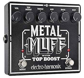 【中古】electro-harmonix エレクトロハーモニクス エフェクター ディストーション Metal Muff 【国内正規品】