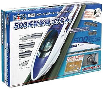 【中古】KATO Nゲージ スターターセットスペシャル 500系 新幹線 のぞみ 10-003 鉄道模型入門セット|IINEX