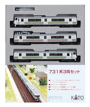 【中古】KATO Nゲージ 731系 3両セット 10-498 鉄道模型 電車
