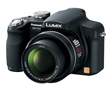 【中古】(非常に良い)パナソニック デジタルカメラ LUMIX (ルミックス) ブラック DMC-FZ18-K|IINEX