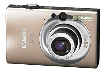 【中古】(非常に良い)Canon デジタルカメラ IXY (イクシ) DIGITAL 20 IS(キャメル) IXYD20IS(CM)｜IINEX