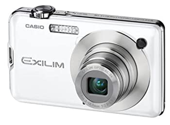 【中古】CASIO デジタル写真機 EXILIM (エクシリム) EX-S10 白いこと EX-S10WE