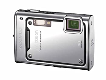 【中古】OLYMPUS 防水デジタルカメラ μ1030SW (ミュー) メタルシルバー μ1030SW SLV