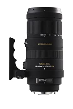 【中古】SIGMA 望遠ズームレンズ APO 120-400mm F4.5-5.6 DG OS HSM キヤノン用 フルサイズ対応|IINEX