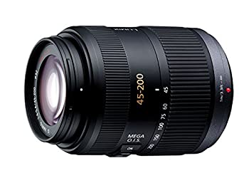 【中古】パナソニック 望遠ズームレンズ マイクロフォーサーズ用 ルミックス G VARIO 45-200mm/F4.0-5.6/MEGA O.I.S. H-FS045200|IINEX