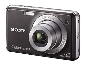 【中古】ソニー SONY デジタル写真機 Cybershot W220 (1210万絵素／光学x4／デジタルx8／黒いこと) DSC-W220／B