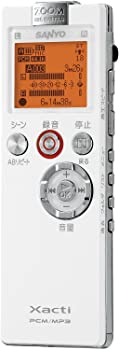 【中古】SANYO 集積回路リコーダー ICR-なおなお書き502RM(W)