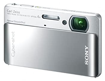 【中古】ソニー SONY デジタルカメラ Cybershot TX5 (1020万画素CMOS／光学x4／シルバー) DSC-TX5／S