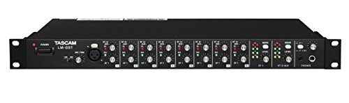 【中古】Tascam lm-8st | 1ru 8 1 / 4インチTRSマイク入力1 / 8インチヘッドホンXLR出力ラインミキサー