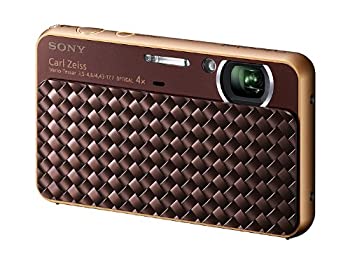 【中古】ソニー SONY デジタルカメラ Cybershot T99D (1410万画素CCD/光学x4/デジタルx8)ブラウン DSC-T99D/T|IINEX