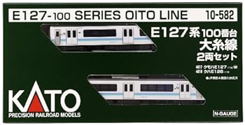 【中古】KATO Nゲージ E127系 100番台 大糸線 2両セット 10-582 鉄道模型 電車