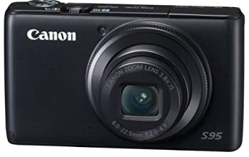 【中古】Canon デジタル写真機 Powershot S95 PSS95 1000万絵素高感じやすさCCD 光学3.8倍望遠レンズ 広角28粍 3.0型液晶 F2.0