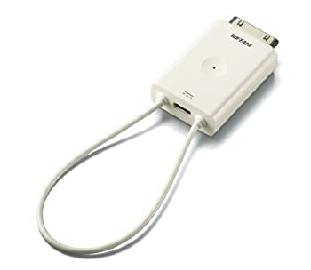 【中古】BUFFALO 【2012年発売iPad/iPhone 4Sにも相応う】 iPhone/iPod touch/iPad 用 ワンセグチューナー ちょいテレ