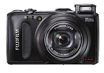 【中古】FUJIFILM デジタル写真機 FinePix F550EXR 光学15倍 黒いこと FX-F550EXR B