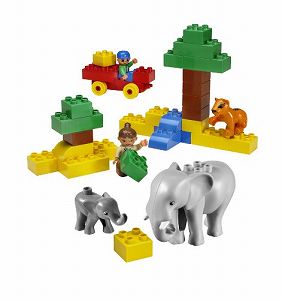 【中古】レゴ (LEGO) デュプロ ぞうさんの井戸釣瓶 7614 ブロック-セット