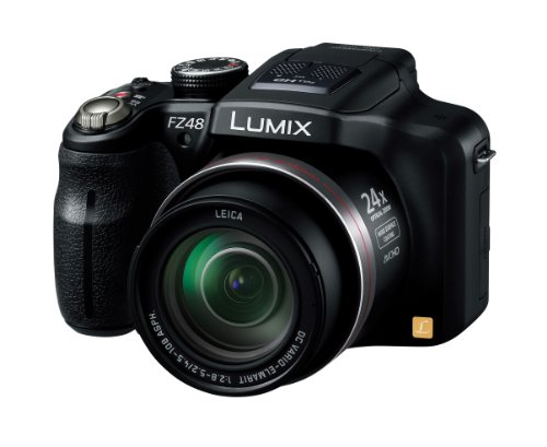 【中古】(非常に良い)パナソニック デジタルカメラ ルミックス FZ48 ブラック DMC-FZ48-K|IINEX