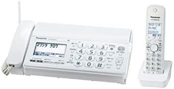【中古】パナソニック おたっくす デジタルコードレスFAX 子機1台付き 1.9GHz DECT準拠方式 ホワイト KX-PD301DL-W|IINEX