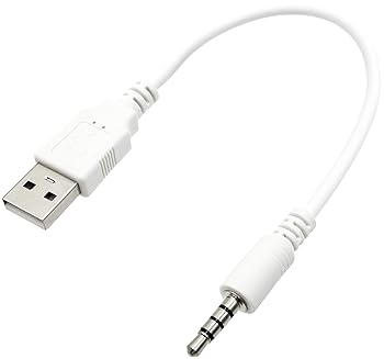 【中古】(非常に良い)オーディオファン ipod shuffle 充電 転送 USB ケーブル 充電 同期 サードパーティ品 第2世代専用