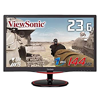 【中古】ViewSonic 23.6型 144Hz駆動 1ms フルHDゲーミングモニター 量販店限定モデル VX2458-MHD-7
