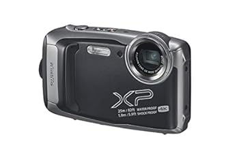 【中古】富士フイルム(FUJIFILM) 雨合羽写真機 XP140 うす暗いしろがね色 FX-XP140DS