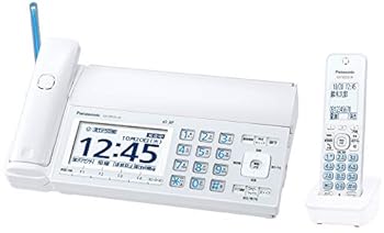 【中古】パナソニック おたっくす デジタルコードレスFAX 子機1台付き 迷惑電話対策機能搭載 ホワイト KX-PD725DL-W