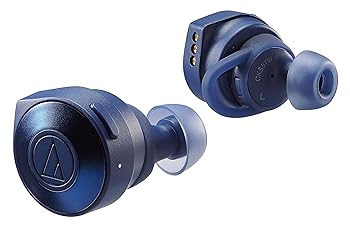 【中古】(非常に良い)オーディオテクニカ ATH-CKS5TW (ワイヤレス イヤホン Bluetooth 対応) 完全ワイヤレスイヤホン / Bluetooth5.0 / 重低音 / 最大約45時間再生 /｜IINEX