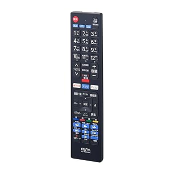 【中古】エルパ(ELPA) テレビリモコン パナソニック用 (RC-TV019PA) ビエラ用／テレビ リモコン 汎用／設定不要