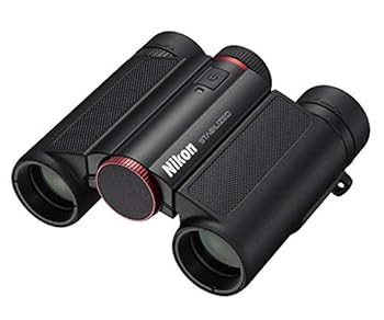 【中古】(非常に良い)Nikon 防振双眼鏡 10x25 STABILIZED RED 手ブレ補正付き 10倍25口径 レッド STB10X25RD｜IINEX