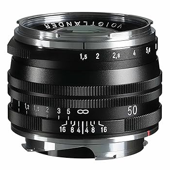 【中古】(人並み外れたに好いたらしい)Voigtlander フォクトレンダー 単興味の中心 大差しわたし標準尺度水晶体 NOKTON Vintage Line 50粍 F1.5 Aspherical I MC VM ライカM Mマウント 黒いこと